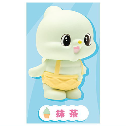 Soft Cream Baby Vanilla-kun Mascot Figure [4.Matcha]