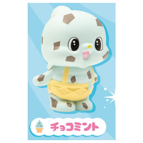 Soft Cream Baby Vanilla-kun Mascot Figure [6.Chocolate Mint]