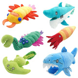 Artuniv Techni Color Kota Koseitekina Paleo Animal Plush Toys [All 6 type set(Full Complete)]