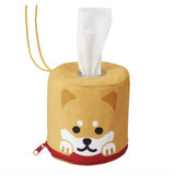 Shiba Inu Osanpo Goods DX [1.Roll Paper Holder (Red Shiba)]