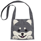 Shiba Inu Osanpo Goods DX [4.Long Tote Bag (Black Shiba)]