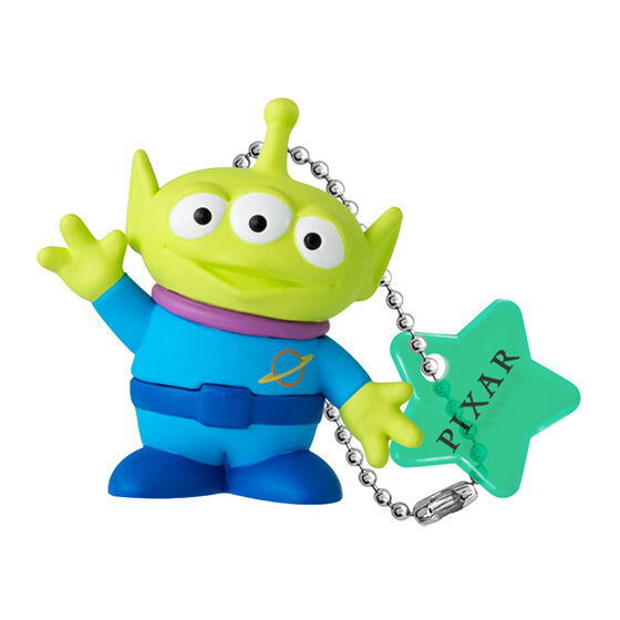 Disney Character Color Collection Charm green [4.Alien]