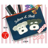 Schna and Bob Sagara Embroidered Pouch [1.Schna and Bob]