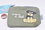 Schna and Bob Sagara Embroidered Pouch [2.Tar]