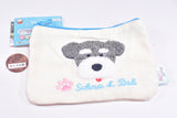 Schna and Bob Sagara Embroidered Pouch [4.Bob]