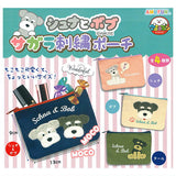 Schna and Bob Sagara Embroidered Pouch [All 4 type set(Full Complete)]