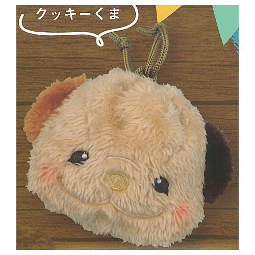Toy Box Resident Plush Kinchaku [3.Cookie Bear]