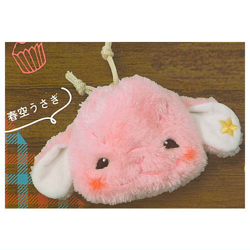 Toy Box Resident Plush Kinchaku [4.Spring Sky Rabbit]