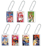 Magic Knight Rayearth Video Tape Miniature Charm Collection 01 [All 7 type set(Full Complete)]