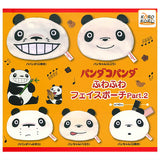 Panda Kopanda fuwafuwa face pouch Part.2 [All 5 type set(Full Complete)]