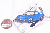 MAZDA Metal Keychain RX-7 Series [4.FD3S Mazda (5th Generation)]