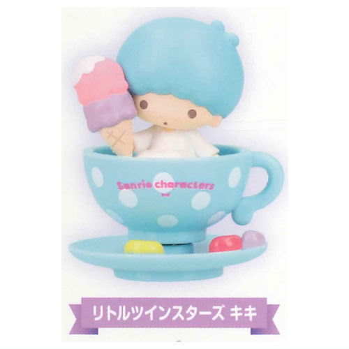 Shaky! Sanrio Characters Coffee Cup Dot [5.Little Twin Stars Kiki]