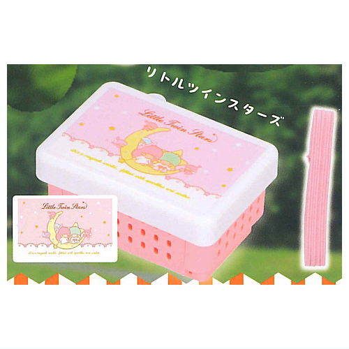Sanrio Characters Mini Lunch BOX Keychain [6.Little Twin Stars]