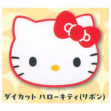 Sanrio Characters minimini Folding Table [5.Die-cut Hello Kitty (Ribbon)]