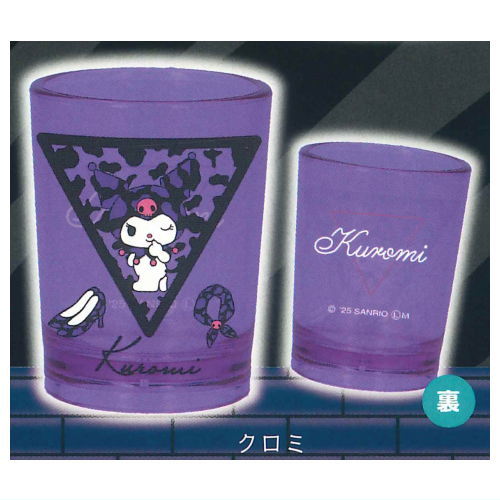 Sanrio Characters Miniature Glass Collection [4.Kuromi]