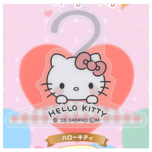 Sanrio Characters Acrylic Hanger Keychain [1.Hello Kitty]