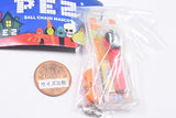 PEZ Ball Chain Mascot HALLOWEEN Ver. [4.Skull Black Head]