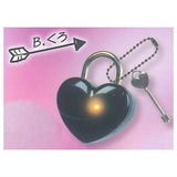 Pikatto! Lock Your Love! Heart Padlock Mascot [2.Black]