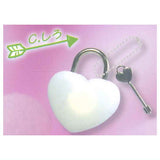 Pikatto! Lock Your Love! Heart Padlock Mascot [3.White]