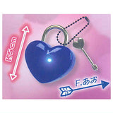 Pikatto! Lock Your Love! Heart Padlock Mascot [6.Blue]