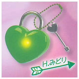 Pikatto! Lock Your Love! Heart Padlock Mascot [8.Green]