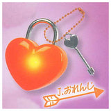 Pikatto! Lock Your Love! Heart Padlock Mascot [10.Orange]