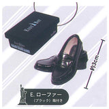 EASTBOY Mini 3D Keychain [5.Loafers (Black) with Box]