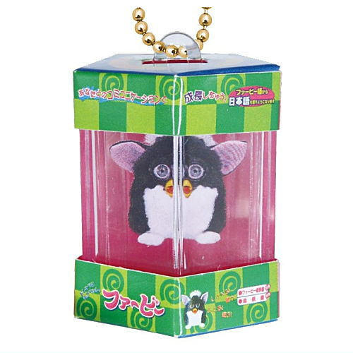 Retro Furby Miniature Package Collection [2.Furby (Black)]