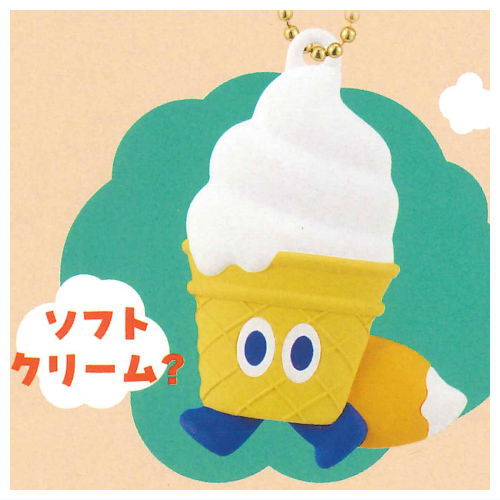 Tomato Market Petanko Mascot 2 Kitsune daihenshim! Hen [5.Soft serve ice cream?]