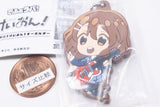 Deformed Rubber! K-ON! Keychain [1.Yui Hirasawa A]