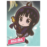 Deformed Rubber! K-ON! Keychain [2.Mio Akiyama A]