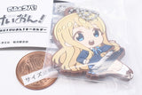 Deformed Rubber! K-ON! Keychain [4.Tsumugi Kotobuki A]