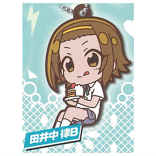 Deformed Rubber! K-ON! Keychain [8.Ritsu Tainaka B]
