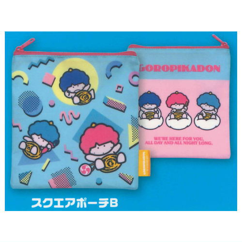 Goropikadon Pouch Collection [4.Square Pouch B]