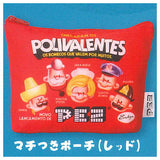 PEZ Tote & Pouch Collection [6.Gusseted Pouch (Red)]