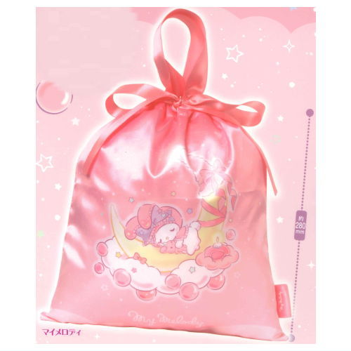 Sanrio Characters My Sweet Dream Kinchaku Bag Collection [1.My Melody]