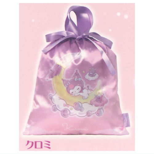 Sanrio Characters My Sweet Dream Kinchaku Bag Collection [6.Kuromi]