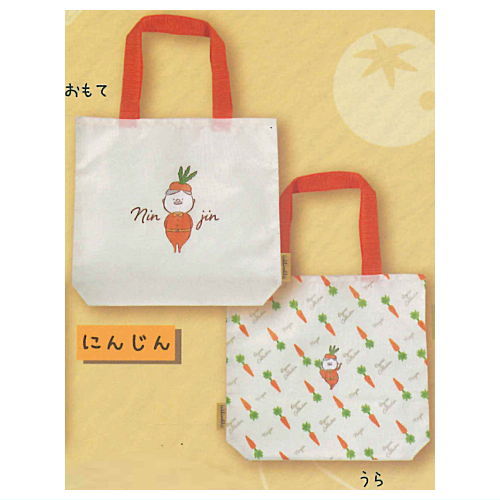 Marutto Ojisan Tote Bag [3.Carrot]
