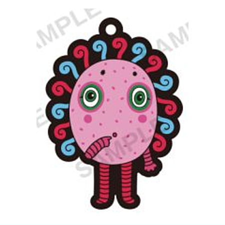 Nanjamonja Capsule Rubber Keychain Midori vol.1 [6.F]