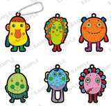 Nanjamonja Capsule Rubber Keychain Midori vol.1 [All 6 type set(Full Complete)]