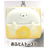 coco cherie Mascot Ball Chain [5.Ofuton Toast]