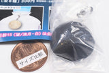 Science Techni colour Moon Age Glow-in-the-dark Mejirushi Mascot [1.Moon Age 0 (New Moon)<hemisphere>]