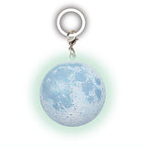 Science Techni colour Moon Age Glow-in-the-dark Mejirushi Mascot [7.Moon Age 15 (Full Moon/Blue Moon) <hemisphere>]