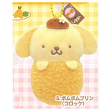 Sanrio Characters Mixed Fry Okurumi Mascot [5.Pompompurin (Croquette)]