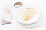 Sanrio Characters PVC Clear Case Can Badge, Lattekuma Baby Design [4.Pompompurin]