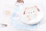 Sanrio Characters PVC Clear Case Can Badge, Lattekuma Baby Design [6.Pochacco]