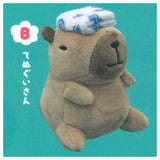 Ofurodaisuki Capybara Bath Plush Toy [2.Tenugui]
