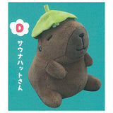 Ofurodaisuki Capybara Bath Plush Toy [4.Sauna Hat]