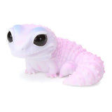 Ikimono Encyclopedia Soft Vinyl Collection Leopard and Crested [3.Leopard Gecko (Blizzard)]