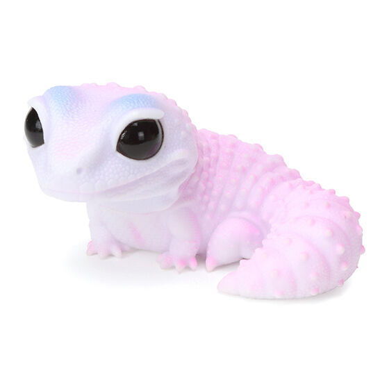 Ikimono Encyclopedia Soft Vinyl Collection Leopard and Crested [3.Leopard Gecko (Blizzard)]